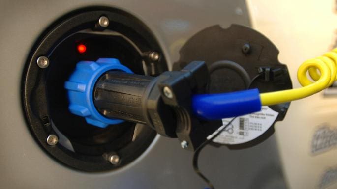 Electric car charging