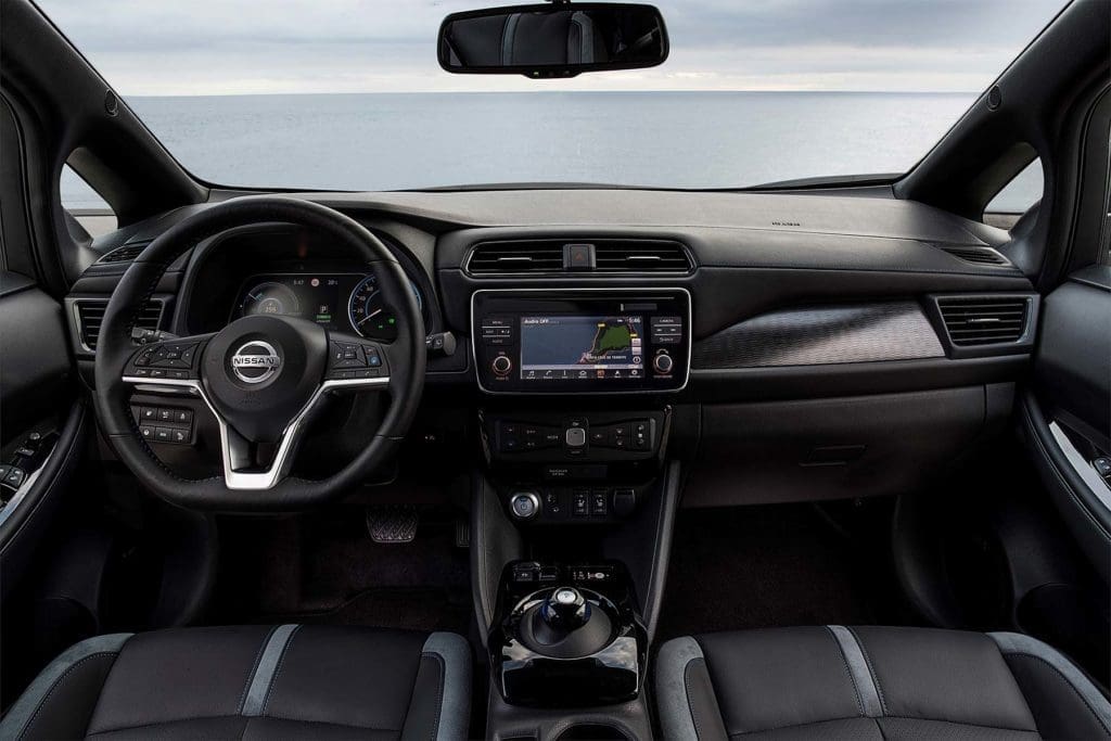 Nissan Leaf dashboard