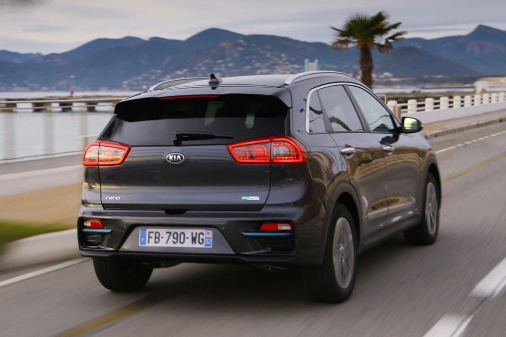 Kia e Niro back view