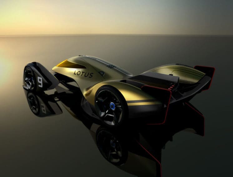 An award for Evija and a concept race car. Thank you Lotus. Thank you.
