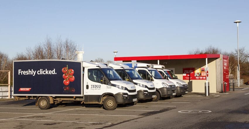Tesco announces plans for fully electric delivery fleet by 2028