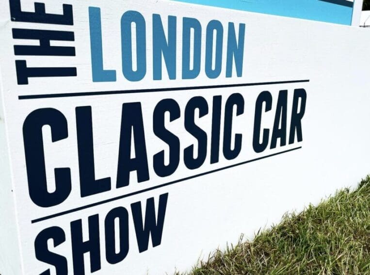 Electric vehicles light up the London Classic Car Show