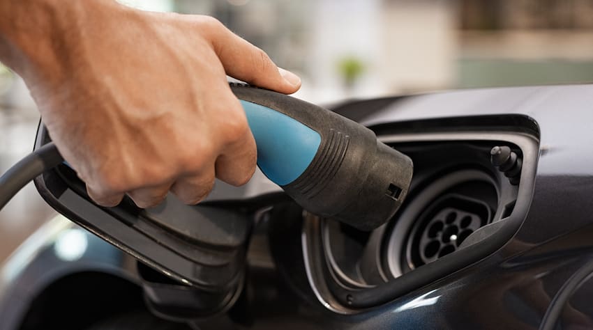 ev charging plug in