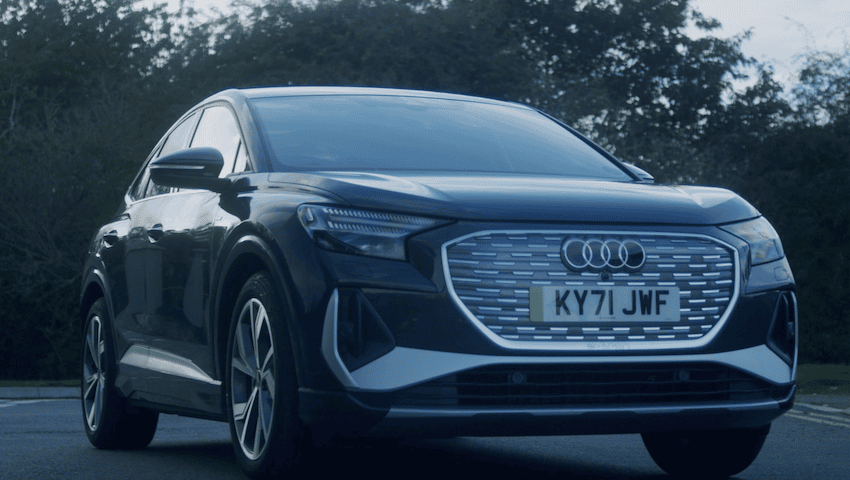 Audi Q4 e-tron front end