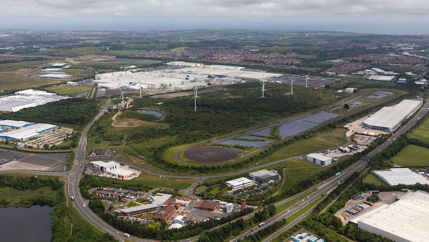 Nissan Sunderland plant solar farm