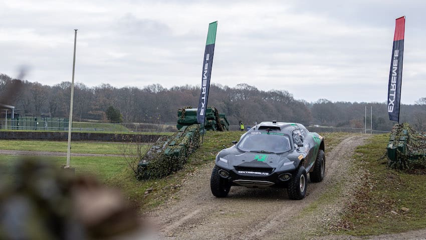 British Army uses Extreme E opportunity to highlight Women in Motorsport