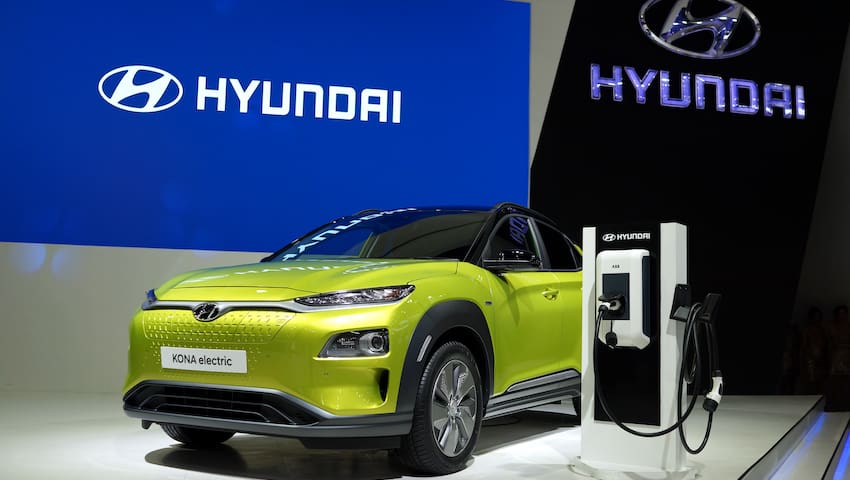 Hyundai Kona Electric EV car