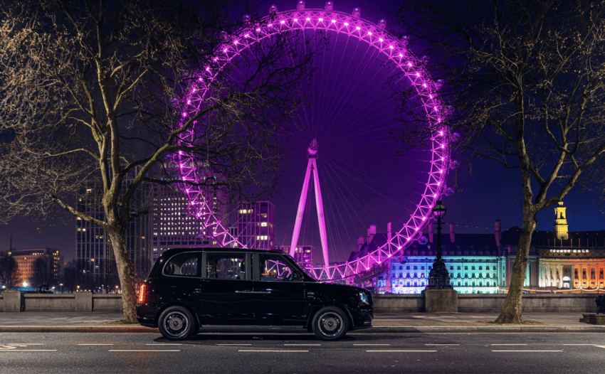 LEVC celebrates sale of 5000th TX electric taxi in London