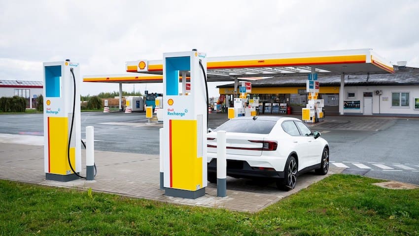 ABB Shell ev charging platform