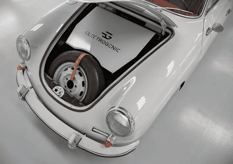 Behind the wheel of Electrogenic’s fully electric Porsche 356 masterpiece