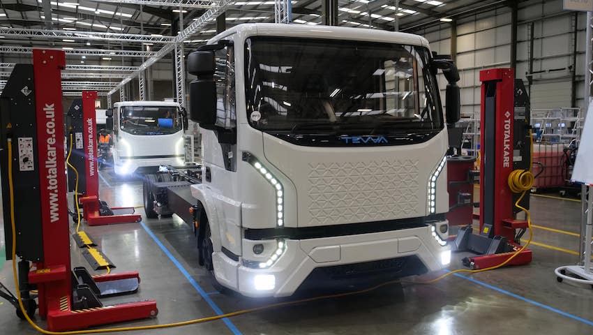 Tevva set for mass production with whole vehicle type approval