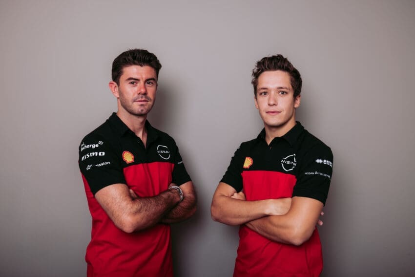 Norman Nato (L) and Sacha Fenestraz will lead Nissan Formula E Team into Gen3.
