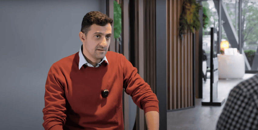 Hazim Nada, the founder and CEO of AEHRA