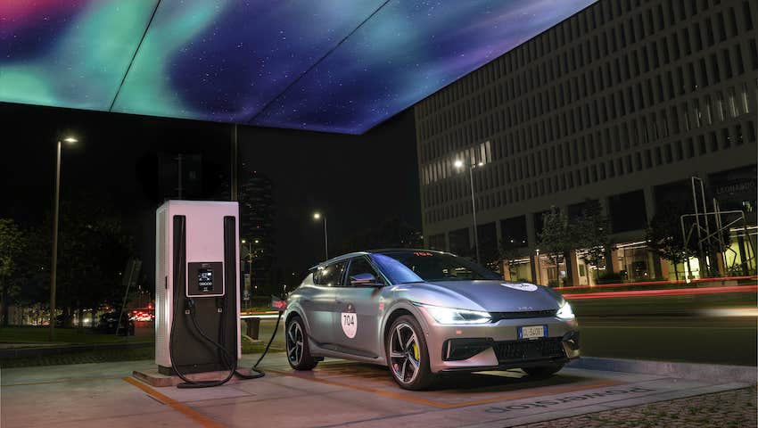 Kia EV6 GT 1000 Miglia Green 2023