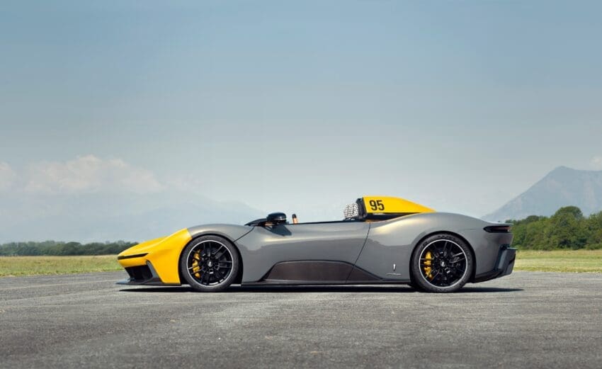 Automobili Pininfarina has unveiled the world's first pure-electric, open top hyper Barchetta - the breathtaking new B95.
