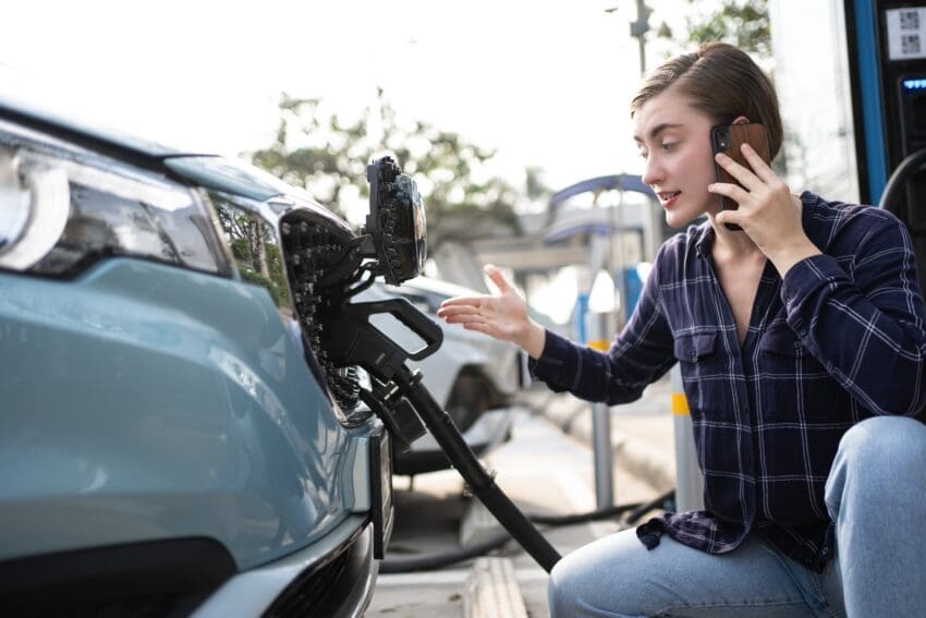 The UK registered its one millionth electric car last month, despite a big drop in sales, new figures suggest.