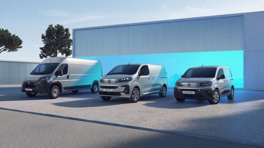 Peugeot has launched updated versions of all three of its electric vans, with orders open now