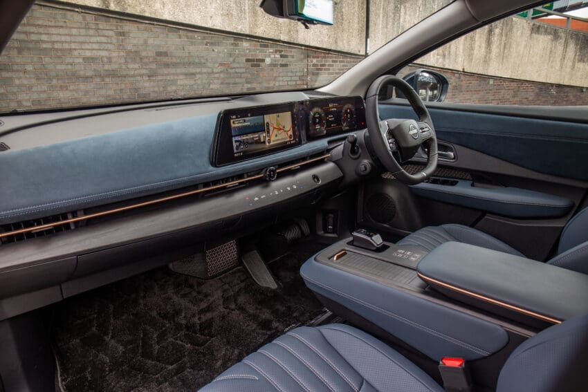 Nissan Ariya interior detail