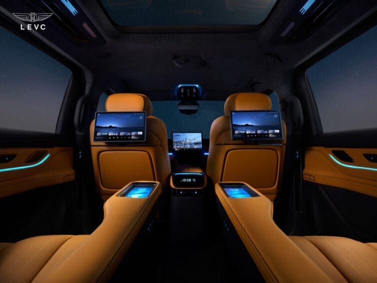 LEVC L380 interior