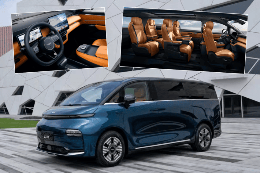 Electric taxi firm LEVC has given the first glimpse of the interior of its new high-end people carrier, the L380.
