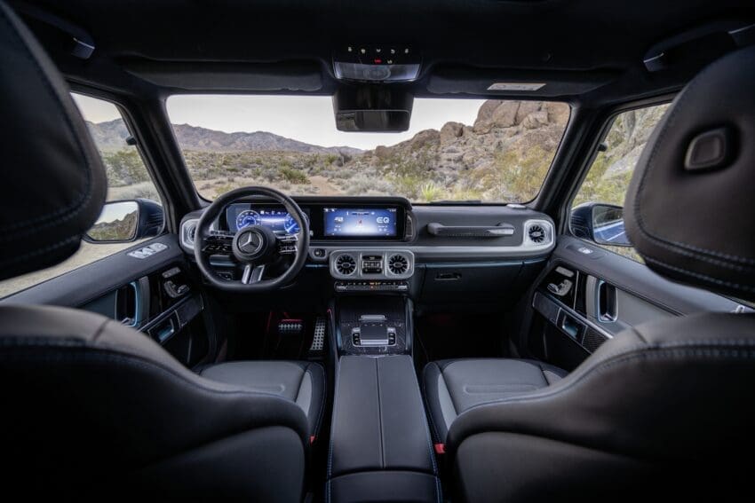 2024 Mercedes G580 interior