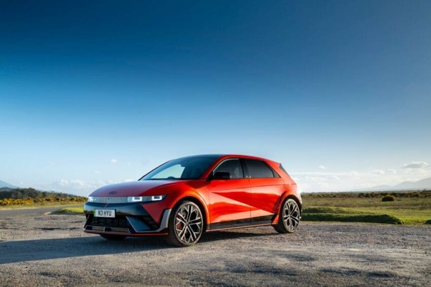 hyundai ioniq 5 n in soultronic orange
