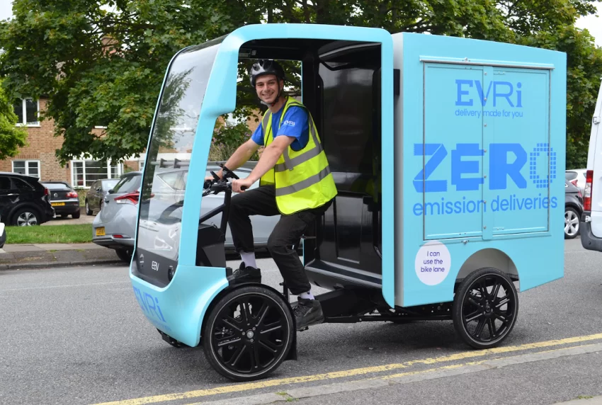 Evri accelerates sustainability drive with £19m investment in E-Bikes