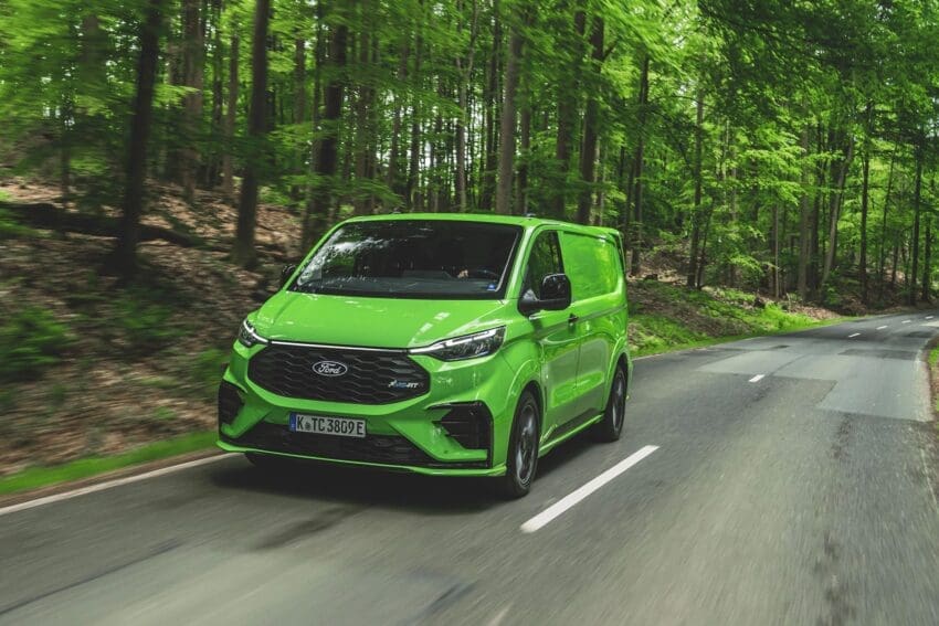 Ford E-Transit Custom MS-RT review: hot hatch silliness in a practical van