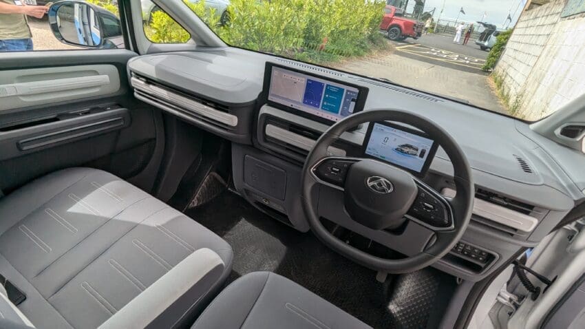 Maxus eDeliver 5 interior