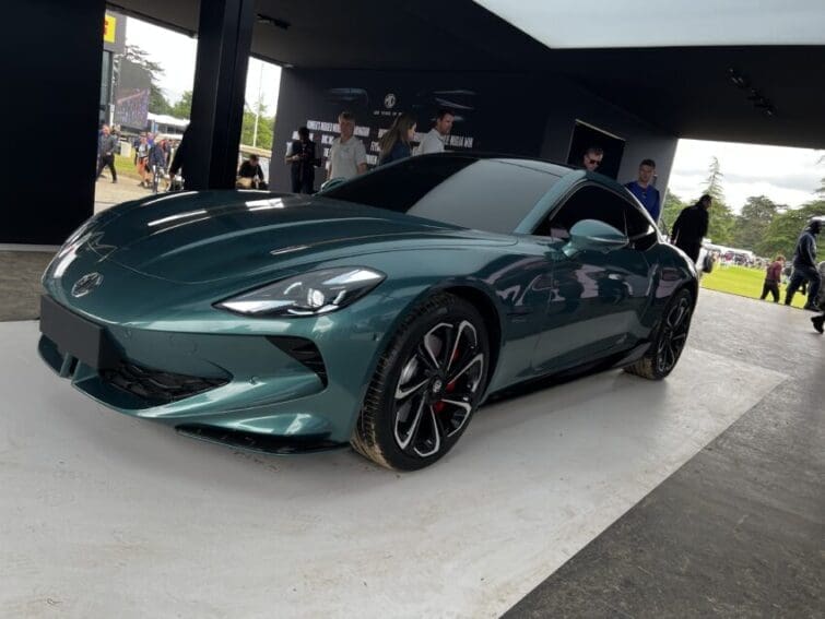 The Cyberster GTS is effectively a coupe version of the Cyberster but with four proper seats instead of the two-seat arrangement of the roadster