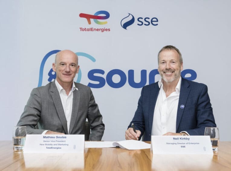 TotalEnergies and SSE's joint venture, Source, aims to deploy 3,000 high-power EV charge points across the UK and Ireland, revolutionising EV infrastructure and supporting the transition to electric vehicles.