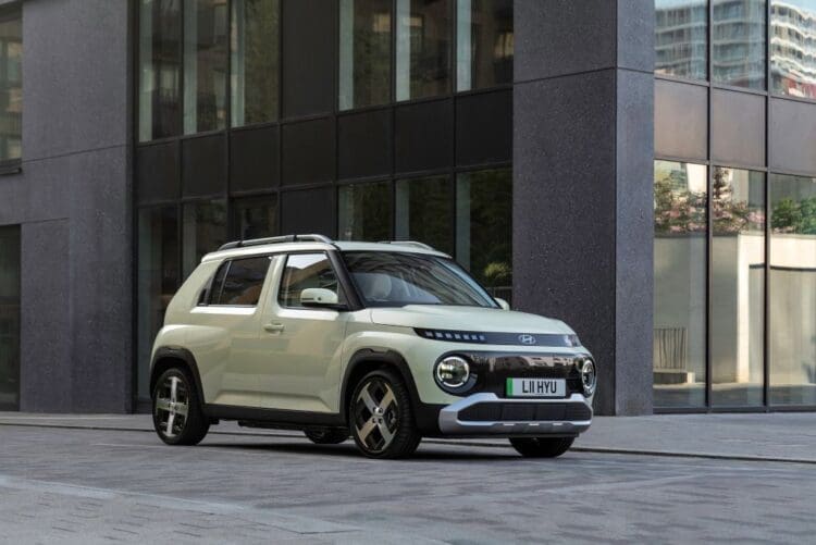 Hyudai Inster for feature on best small EVs of 2025