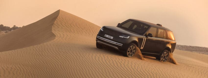 Range Rover has revealed new images of its first all-electric model as it undergoes final testing.