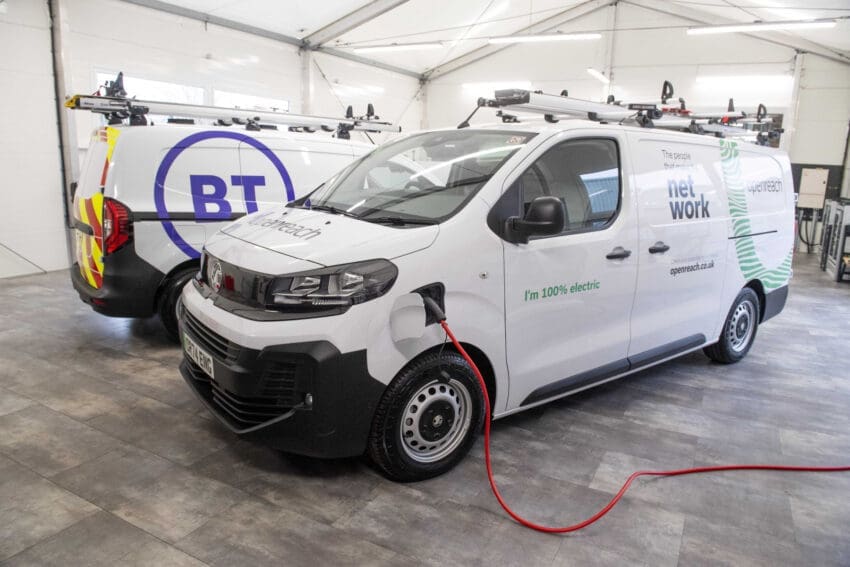 BT makes UK’s biggest commercial EV order with 3,500 vehicles
