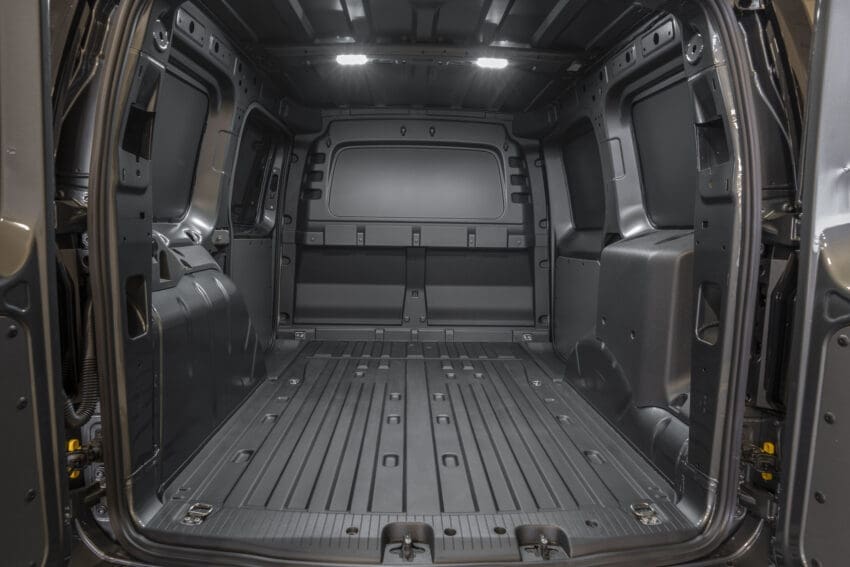 Ford Transit Connect PHEV cargo area