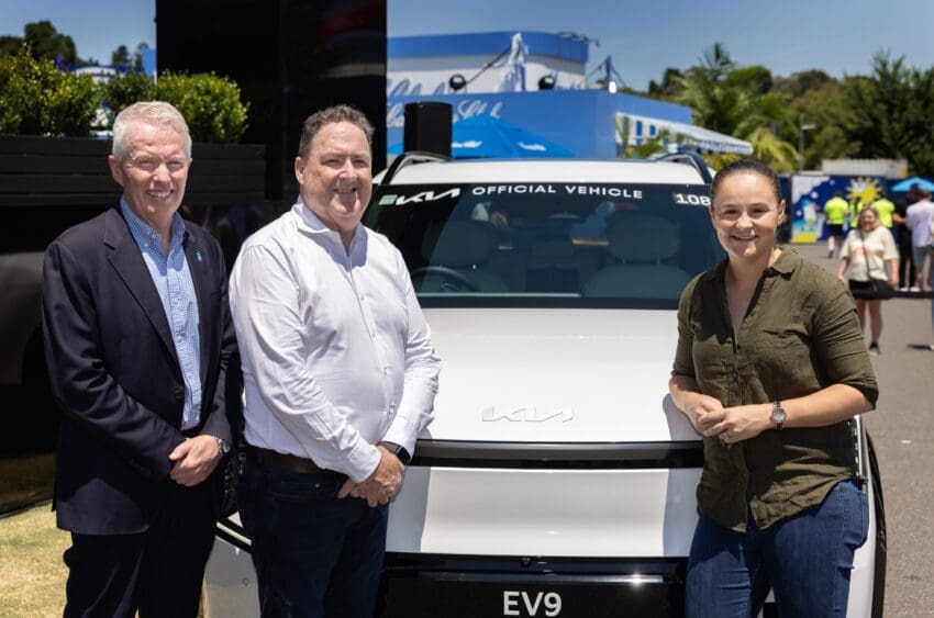 Kia will supply 50 all-electric vehicles to the 2025 Australian Open, the most prestigious Grand Slam tennis event in the Asia-Pacific region.