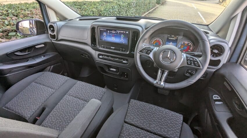Mercedes-Bnez eVito interior
