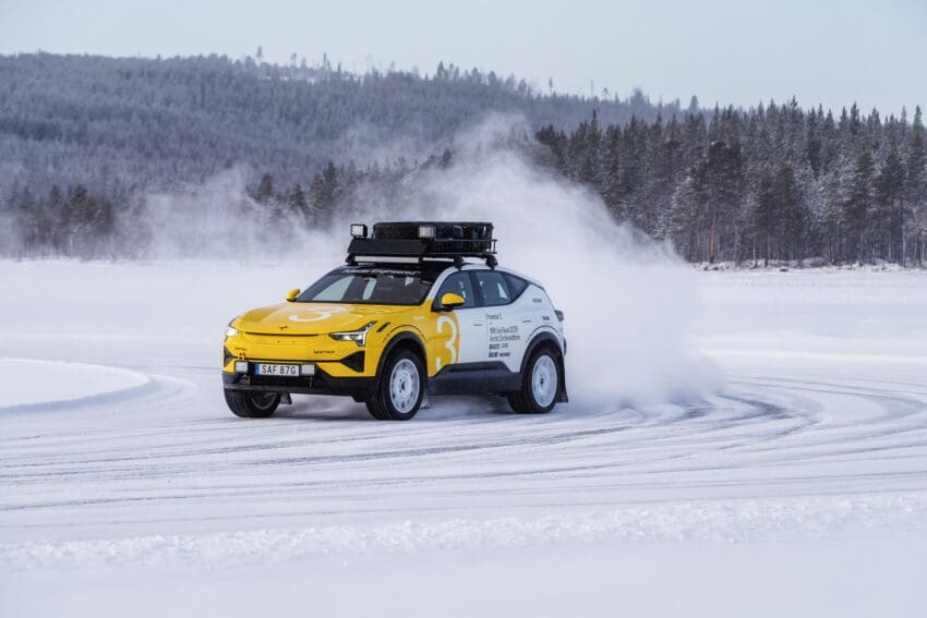 The Polestar 3 Arctic Circle