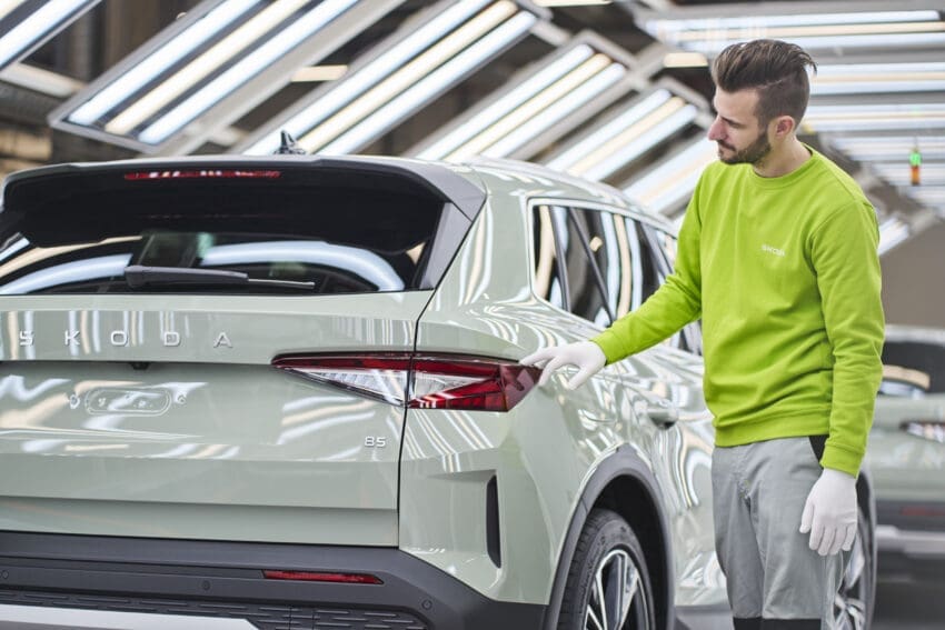 Skoda begins full production of all-electric Elroq SUV