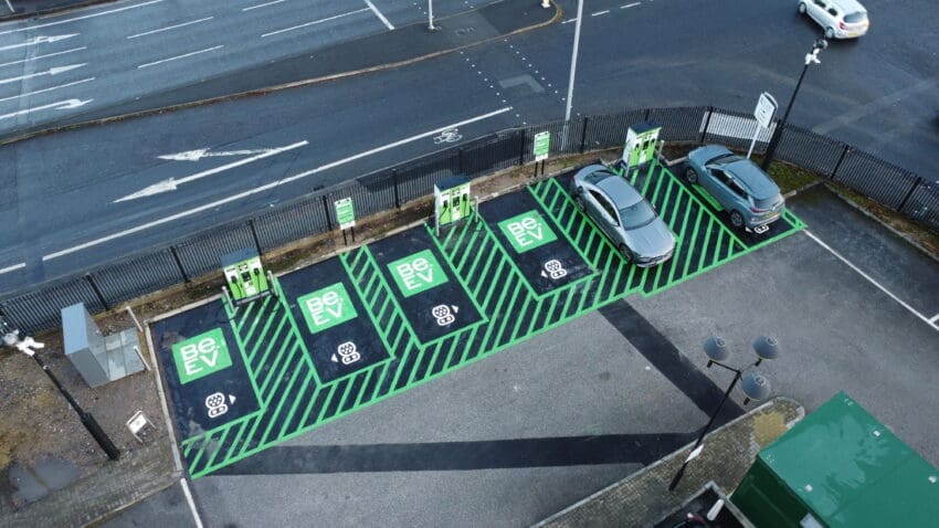 Be.EV charging hub