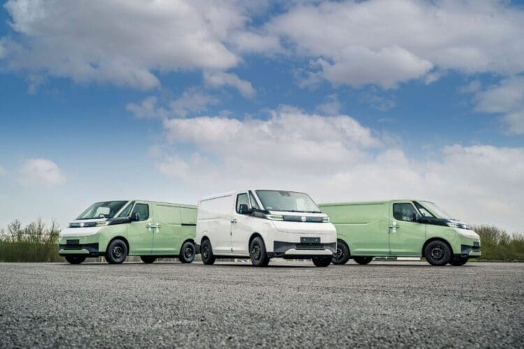 The all-electric Farizon SV van will be priced from £45k and is available in several sizes (Image: Farizon)