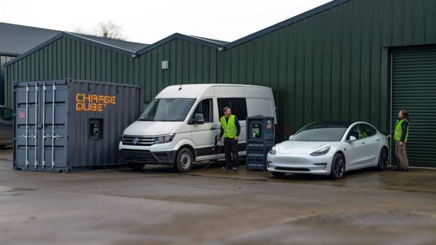 Fellten unveils all-in-one charging system in a shipping container