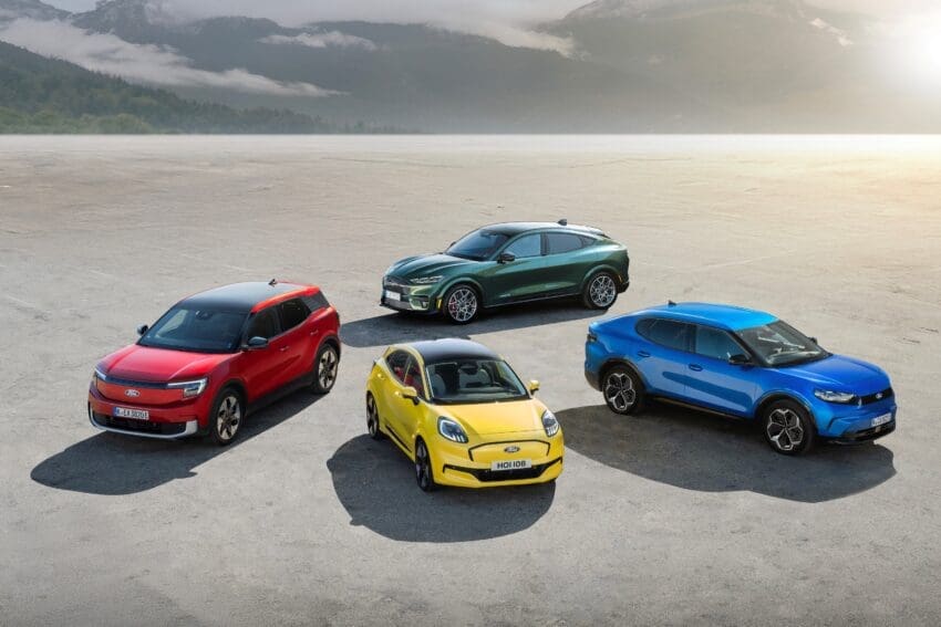Ford's new EV line-up will comprise the new electric Fiesta and four other models