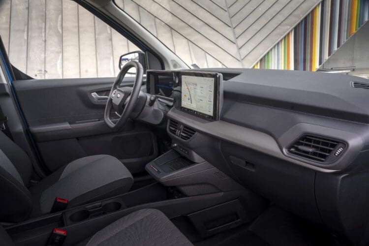 Ford E-Transit Courier interior