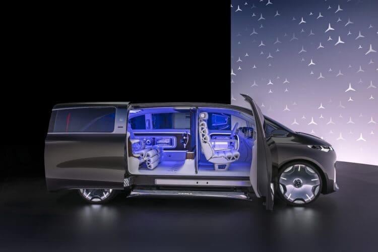 Mercedes-Benz Vision V side view
