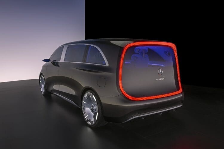 Mercedes-Benz Vision V rear view