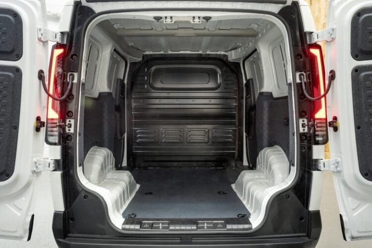 Kia PV5 Cargo load area