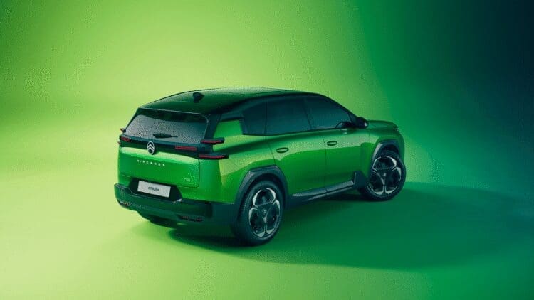 Citroen C5 Aircross electric rear view