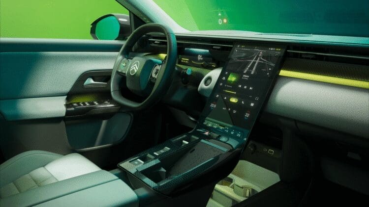 Citroen C5 Aircross electric interior