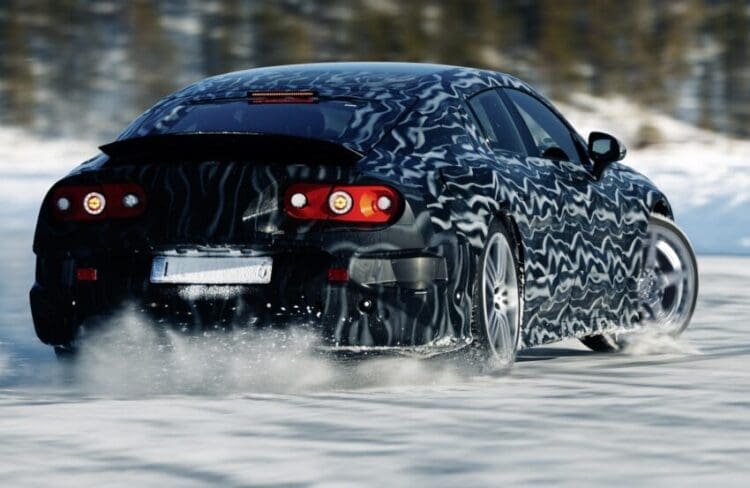 Mercedes-AMG-super-saloon-during-Arctic-testing